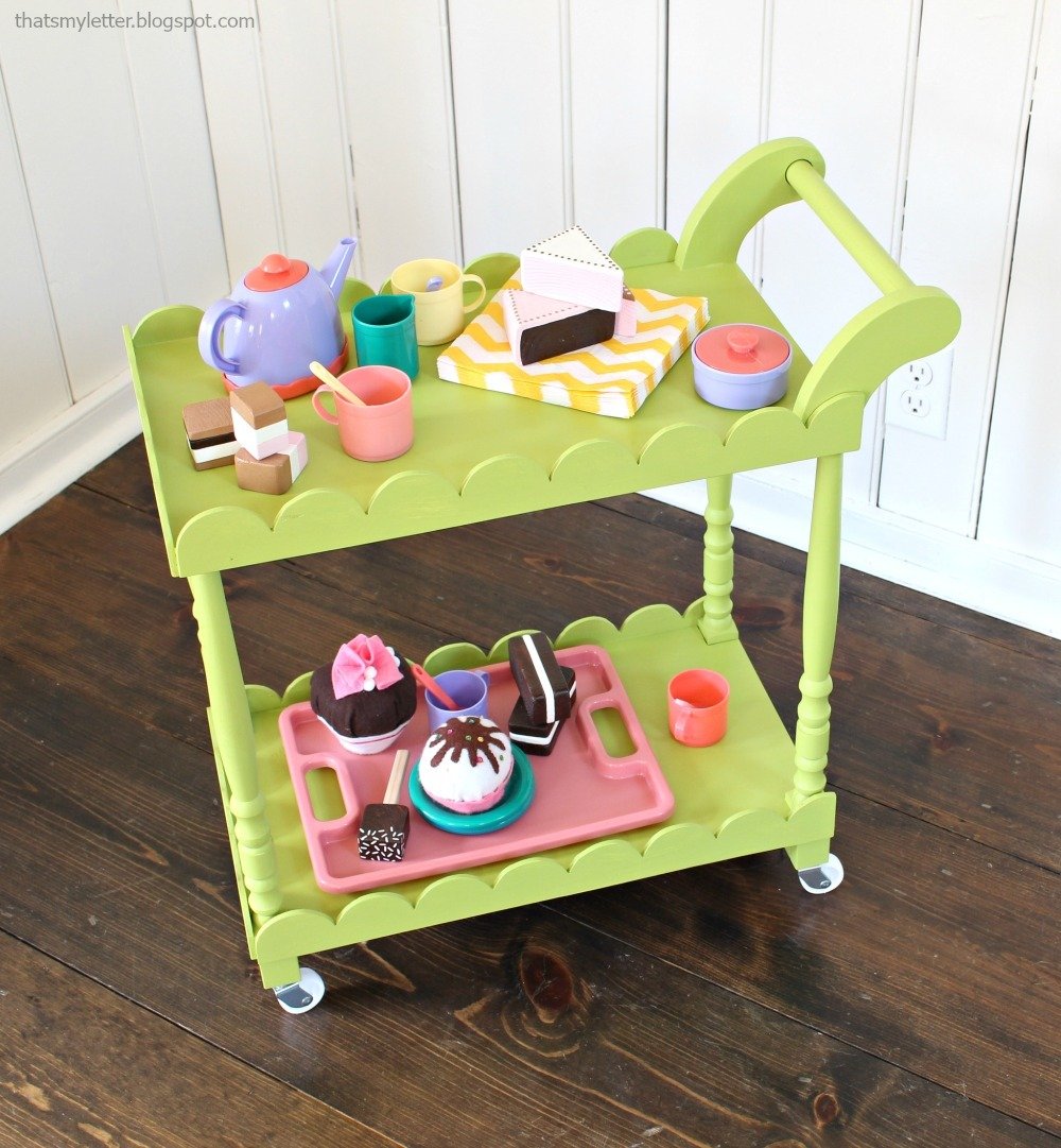 tea set cart toy